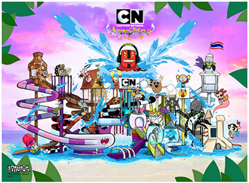 پارک آبی پاتایا ( Cartoon Network Amazone )